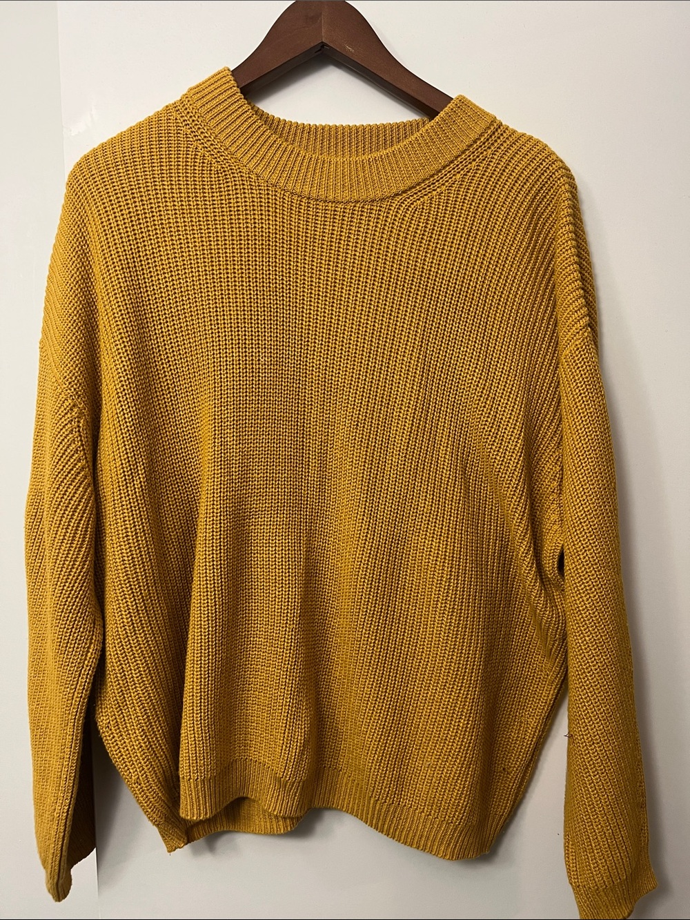 Glassons Golden Mustard Crew Neck Sweater